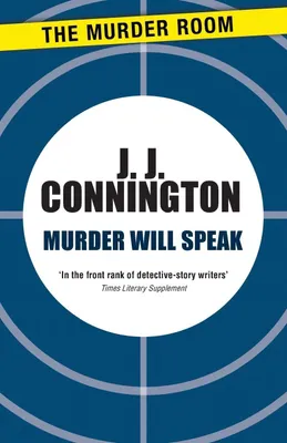 Produktbild von Connington, J: Murder Will Speak