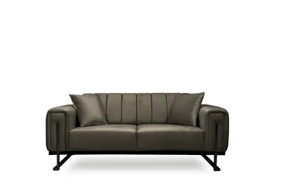 Produktbild von Couch 3-Sitzer Elegance un Versch. Farben: Braun / Schwarz-Farben