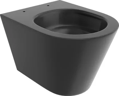 Obrázok produktu pre Mexen Rico WC misa Tornado bez ráfika, čierna matná - 3372XX85T