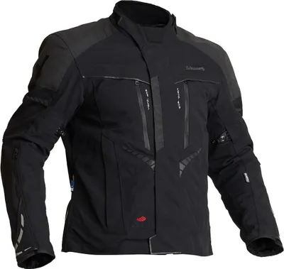 Produktbild von Halvarssons Vansbro wasserdichte Motorrad Textiljacke, schwarz, 46