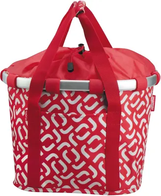 Produktbild von Klickfix Vorderradkorb "Bike Basket" , signature red
