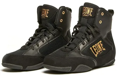 Produktbild von Leone 1947 Premium Boxschuhe Schwarz
