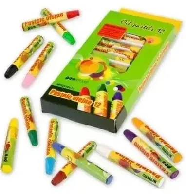 Produktbild von Ölpastellstifte, 12 Farben – Penword