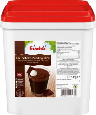Obrázek produktu pro Frischli Edel Schoko 50% pudink plný čokoládové chuti 5000g
