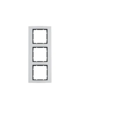 Produktbild von Berker RAHMEN 3-FACH ALU PROFIL (10133004         B.3)