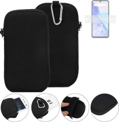 Produktbild von K-S-Trade Neopren-Hülle Handyhülle kompatibel mit UMIDIGI Power 5 Schutzhülle Neoprenhülle Sleeve Schutz-Hülle Gürtel Tasche Case Holster