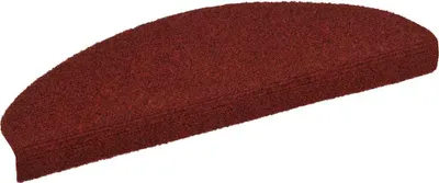Immagine prodotto di vidaXL Tappetini autoadesivi 30 pezzi 65x21x4 cm Rosso Bordeaux Semicircolare Grande