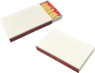 Produktbild von jameitop® 2 Schachteln White Label Riesen Zündhölzer OHNE Druck ideal für Kamin Sicherheitszündhölzer 90 Streichhölzer, 95mm