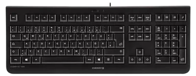 Zdjęcie produktu dla Cherry KC 1000 - Pełnowymiarowa (100%) - Przewodowa - USB - QWERTY - Czarna