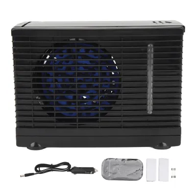 Obrázok produktu pre Ochladzovač vzduchu do auta, 2 rýchlosti, nastaviteľný, prenosný, DC12V, mini klimatizácia pre osobné a nákladné vozidlá, obytné automobily