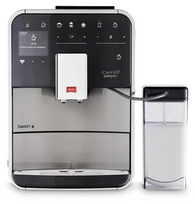 Obrázek produktu pro Melitta Barista Smart T, Espresso kávovar, 1,8 l, Mletá káva, 1450 W, Černá, Nerezová ocel