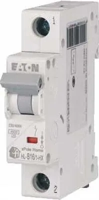 Obrázek produktu pro EATON 6kA 1p B16 16A nadproudový jistič
