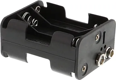 Produktbild von Batteriefach - 6x AA (9V), mit Clip Anschluss