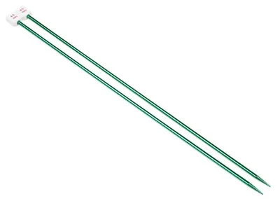 Obrázek produktu pro Pletací jehlice, 4,0 mm, délka 35 cm, hliníkové, lehké, vhodné pro pletení svetrů a deek