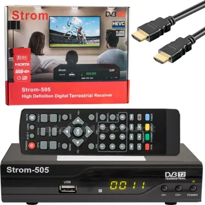 Produktbild von Storm 505 DVB-T2 Receiver H.265 HEVC HD Receiver PVR Ready