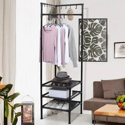 Image de Porte-vêtements multifonctionnel pour chambre à coucher