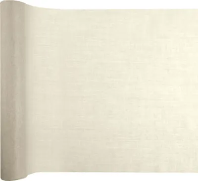 Produktbild von Musselin Tischläufer creme beige 36cm x 5m Tischdeko Hochzeit