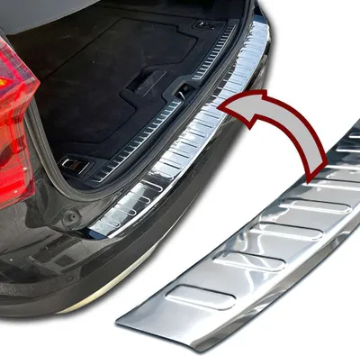 Zdjęcie produktu dla Chromowana osłona zderzaka ze stali nierdzewnej dla VOLVO V90 + V90 Cross Country | rok od 2016&gt