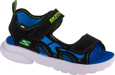 Produktbild von Skechers Razor-Splash - Aqua Buddies 406513L-BBLM, Sandalen, für Jungen, Schwarz, Größe: 33