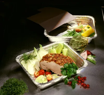 Zdjęcie produktu dla PAPSTAR Aluminium-Gastronorm-Beh„lter, eckig