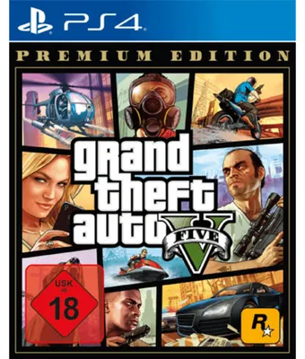Obrázek produktu pro Rockstar Games Grand Theft Auto V : Édition Premium Online, PlayStation 4, Režim multiplayer, Starší