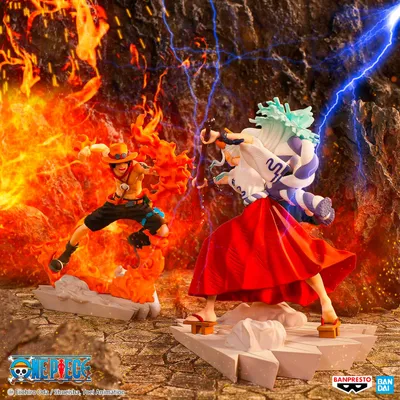 Obrázek produktu pro BANDAI SENKOZEKKEI | One Piece Figure of Yamato | Kaido's Son | Kozuki Oden | Onigashima Arc | Oni | 100 Beasts Pirates | Sběratelská figurka