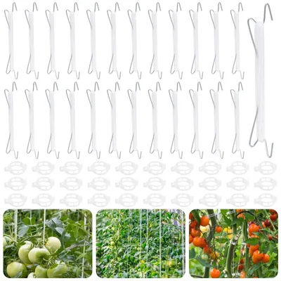 Productafbeelding van Omgoods - Set van 25 Tomatenhaken met Touw