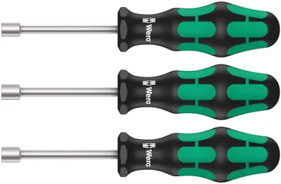 Produktbild von WERA Außensechskant-Schraubendreher-Satz 3-teilig 90