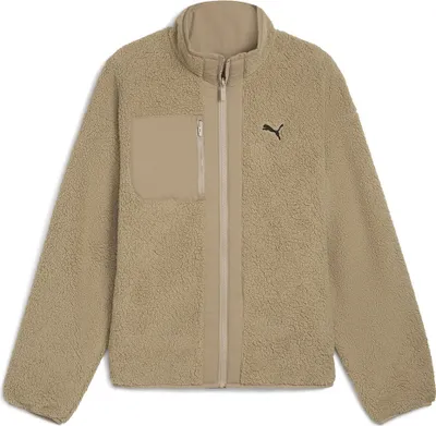 Produktbild von Puma Reversible Hybrid Sherpa Jacket - beige, Größe:S