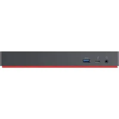 Produktbild von Lenovo Thunderbolt 3 Workstation Dock Gen 2, Kabelgebunden, Thunderbolt 3, 10,100,1000 Mbit/s, Schwarz, Kensington, Windows 10
