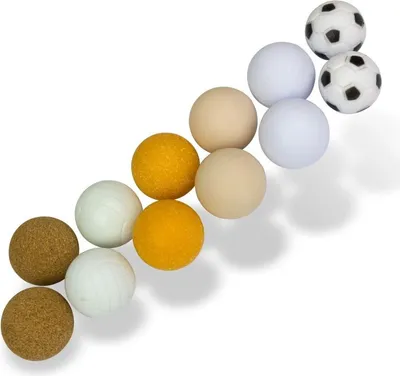 Image de Balles de baby-foot, 12 pièces