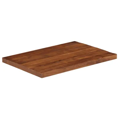 Immagine prodotto di Piano Tavolo 80x70x2,5 cm Rettangolare in Massello di Recupero