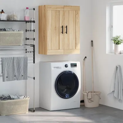 Obrázok produktu pre vidaXL Nástenná skriňa Sonoma dub 69,5x34x90 cm odvodený výrobok z dreva