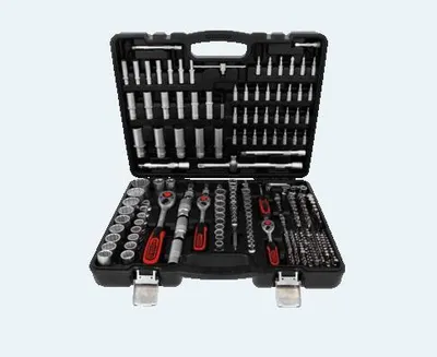 Immagine prodotto di KS-Tools 916.0255 Set di chiavi a bussola 1/4"+3/8"+1/2", 255 pezzi