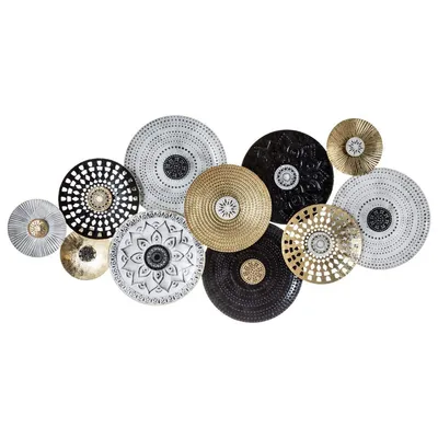 Produktbild von Wanddekoration aus Metall 134 × 68 cm - Atmosphera créateur d'intérieur