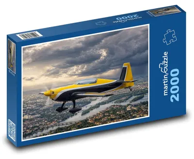 Obrázek produktu pro Puzzle 2000 Letadlo nad městem - martinpuzzle