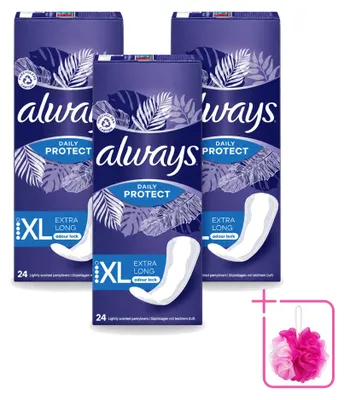 Produktbild von 3 x Always Inlegkruisjes Extra Long - Sparpackung - 3 Stücke