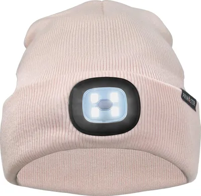 Produktbild von Primaster Mütze Beanie mit LED-Licht laden per USB
