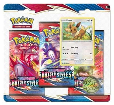 Immagine prodotto di Pokemon Stili di battaglia: Eevee 3-Pack Blister