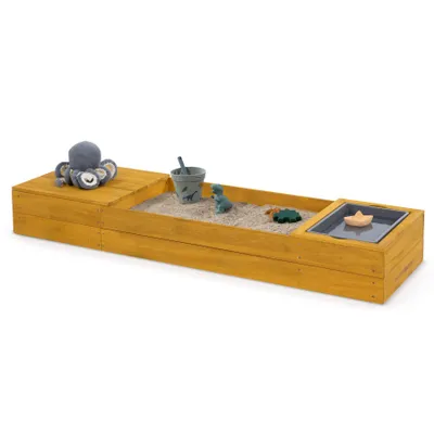 Produktbild von MUDDY BUDDY® Sandkasten „Space Saver“ ocker