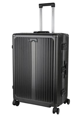Produktbild von VAN HILL Herolite Hartschalen-Trolley Reisekoffer mit TSA-Schloss & 4 Doppelrollen