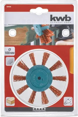 Zdjęcie produktu dla kwb 604630, Kółko druciane, 6 mm, 10 cm, Drewno, Nylon
