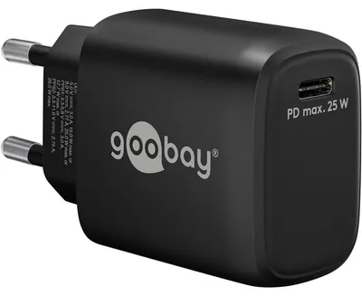 Produktbild von goobay USB-C PD GaN Schnellladegerät 25 Watt, Ladegerät, (Power