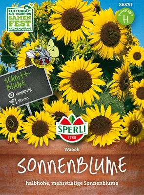 Produktbild von Sonnenblume Waooh | Sonnenblumensamen von Sperli [MHD 01/2024]