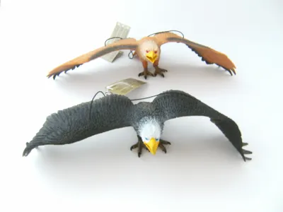 Produktbild von Adler Weißkopfseeadler Hartgummi 2erSet 35cm Greifvögel Vogel Vögel Greifvogel Tiere