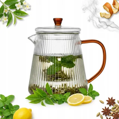 Produktbild von Sokomedica PLUSSJUSTINE Glaskanne 1L für Tee und Kaffee
