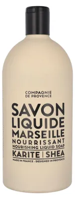 Obrázek produktu pro Shea Butter Compagnie De Provence Marseille – tekuté mýdlo, náplň
