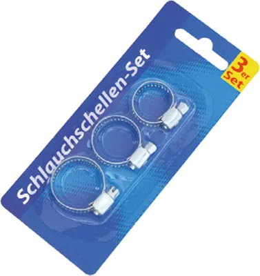Obrázek produktu pro Hadicové svorky, sada 3 kusů