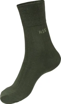Produktbild von H.I.S. Socken 12 -teilig 2x schwarz, 2x braun, 2x braun meliert, 1x dunkelbeige-meliert, 1x hellbeige-meliert, 1x rost, 2x olive, 1x khaki Größe 39/42