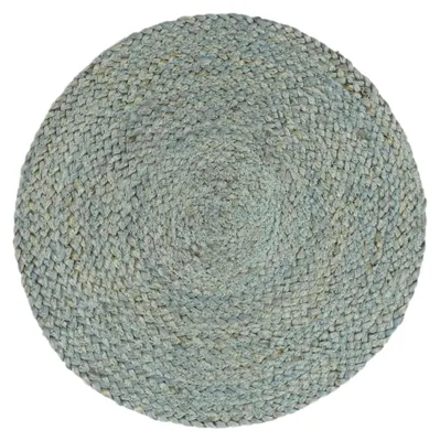 Produktbild von Tischsets 4 Stück Olivgrün 38 cm Rund Jute